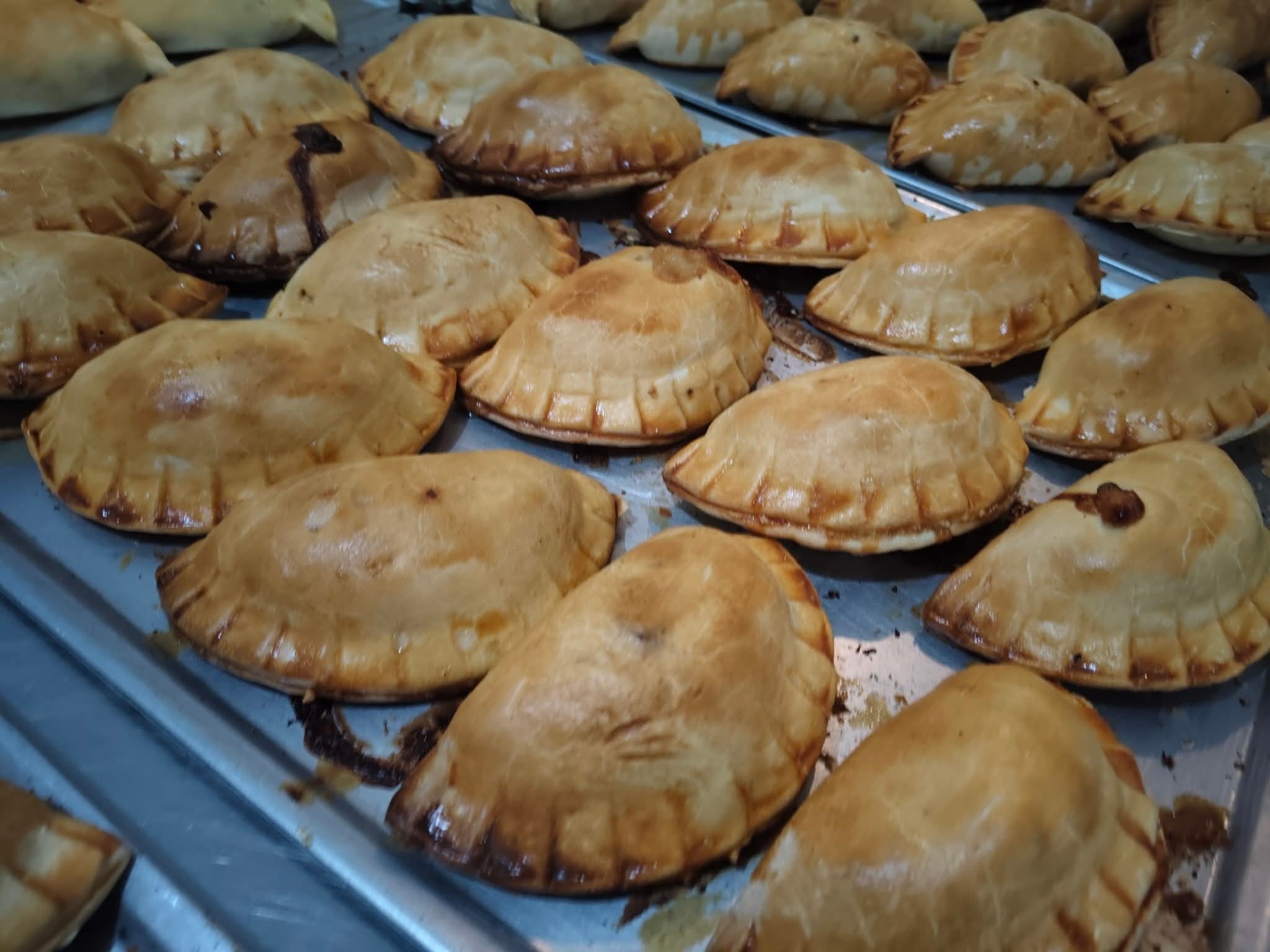 Cheezy Baked Chicken Empanada